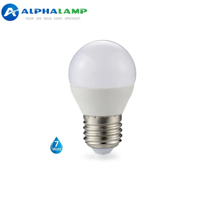non dimmable 7w e27 led light bulb g45 for home use