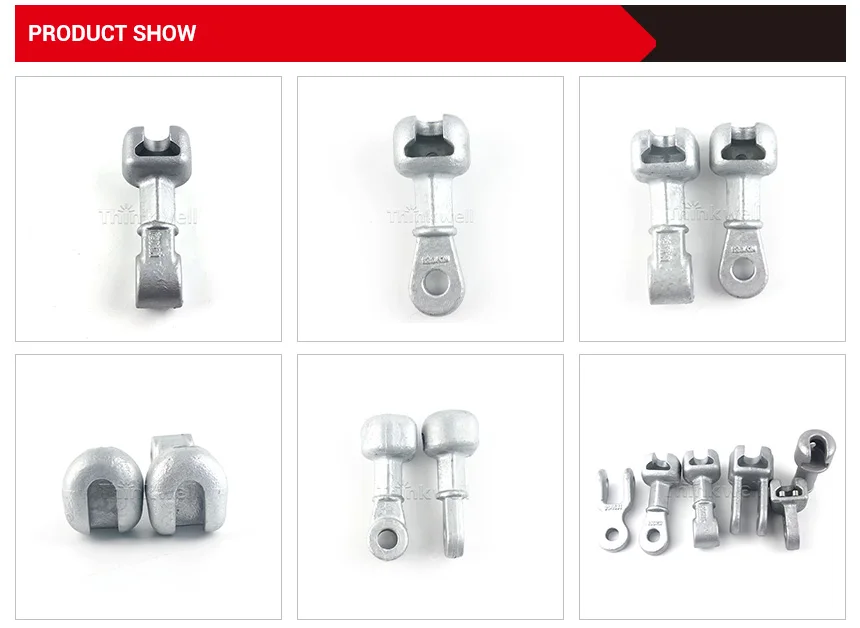 Good Feedback Forged Pole Line Fitting Socket Ball Clevis