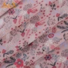 Fashion knitting custom print flower cotton jersey fabric for kids,knitted 100% cotton fabric