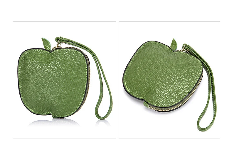 Women genuine leather coin purse 14