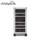 88L Electronic control hotel mini bar,compressor refrigerator with Stainless steel door