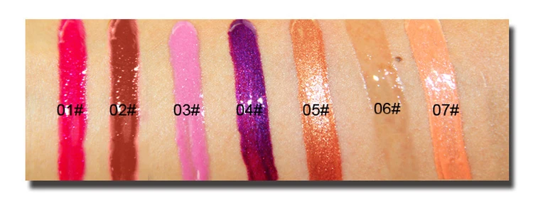 vegan shiny lip gloss