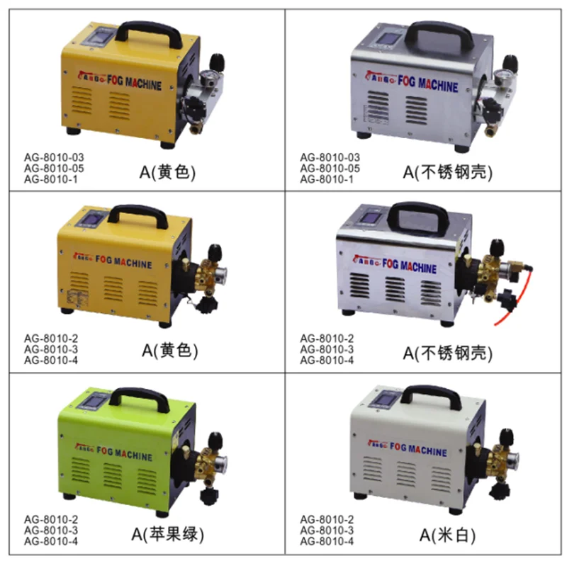 High Pressure Outdoor Mist Cooling System Fogger Machine Buy High