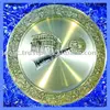 Pewter plate with custom logo