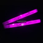 Customizing led foam flashing glow light stick with logo print