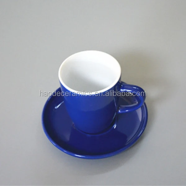 white ceramic coffee cup tea set for gift and souvenir