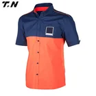 Custom printed sublimation racing shirt motocrosse shirts