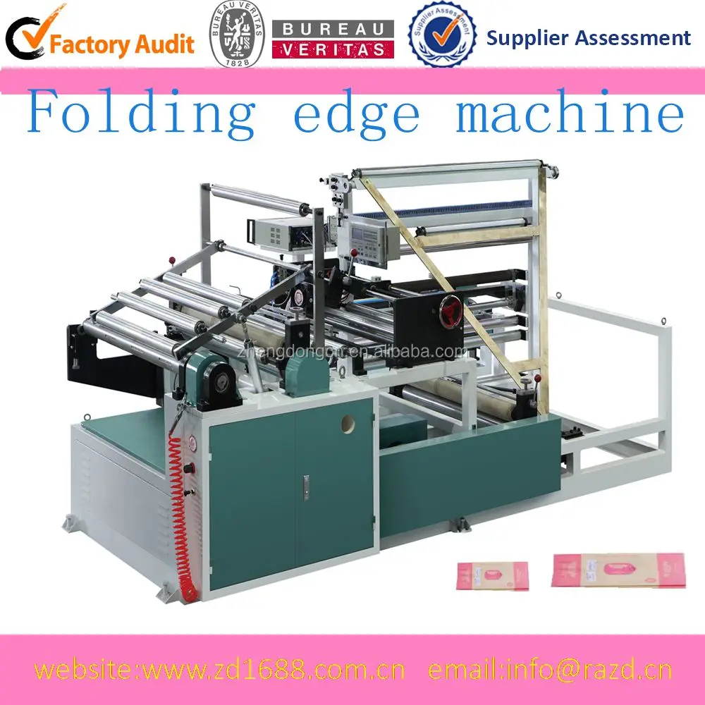 Plastic Film Bag Folding Machine In Bag Sealing Machine Buy Plastic