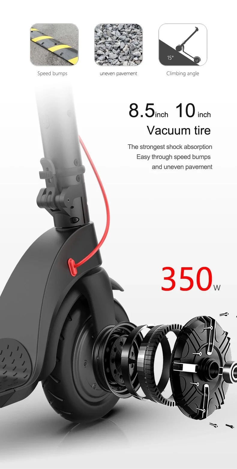 Waterproof globally unique battery case changeable battery foldable adults Electric scooter