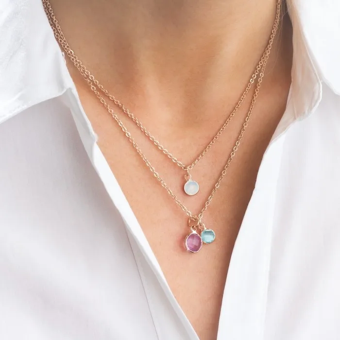 mystic topaz necklace. 925 sterling silver jewelry wholesale women