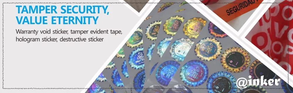 holographic sticker,sticker custom printed security seal sticker anti-tamper holographic