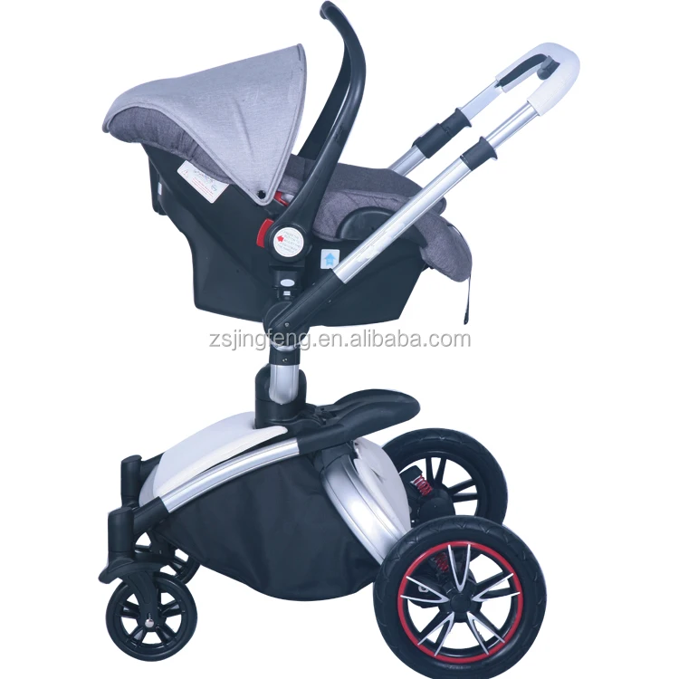 double stroller with 2 car seats included