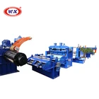 servo motor metal cutting machine steel coil cut to length line