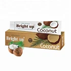 90% natural coconut teeth whitening organic anti-plaque toothpaste with customer own brands