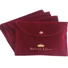 Logo Customization Pouch Velvet Bag Custom Jewelry Envelope Pouch Velvet Jewelry Bag Suede Pouch Wholesale