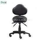 modern black leather salon barber saddle stools salon chair