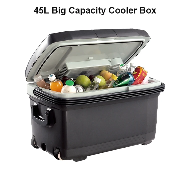 new products 45l large capacity beer drinks foods 12v cooler box