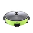 Hot sale factory round electric pizza maker 1500W