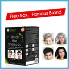 Hair dye color shampoo 5 minutes black hair shampoo hot sale taobao olive oil