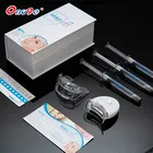 Double white blanqueamiento dental teeth whitening kit with home use