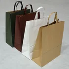 Low cost customised packing food craft brown paper bag