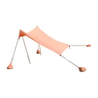 Portable Ultra light Sun Shade beach Lycra Beach Shade