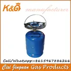 Portable Burner Gas Stove and Gas Cylinder Bottle Top Mini Camping Parts Price China Factory Kitchen LPG Accessories Best Supply
