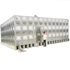 Stainless Steel Elevated Water Tank Price Water Storage Tank 50000 Liter