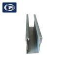 Standard galvanized c channel rolling steel profile