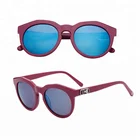 Unique fashion acetate sunglasses manufacturer cool unisex sunglasses mirror