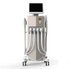 Professional 4 in 1 Nd yag tattoo removal+ RF + Elight+808nm diode laser hair removal machine