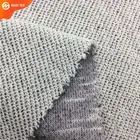 wholesale 21s 65% polyester 35% cotton slub melange yarn dyed microfiber french terry fabric in poland