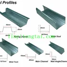 galvanized steel profiles for gypsum board partition/omega steel profiles