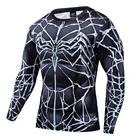 2019 Summer Fall Superhero 3D Print Tight T-shirt Custom Shirt Long Sleeve Clothes For Man
