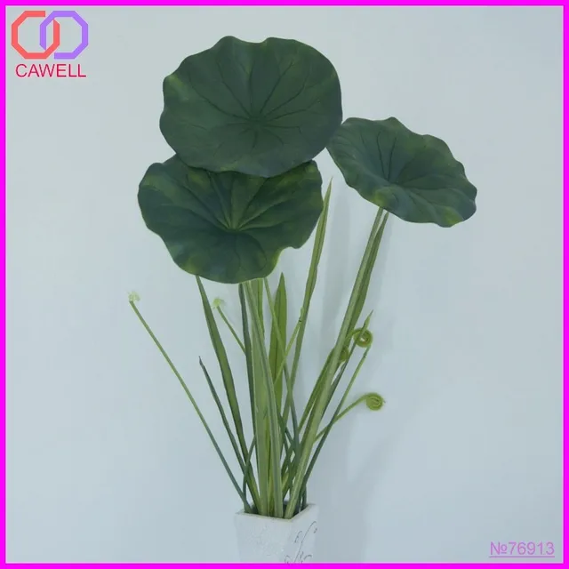 pu artificial lotus leaf