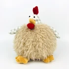 New products lovely easter chick home decoration animal stuffed toys hen rooster plush chicken for decor