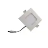 Indoor Use Ultra Slim Round Square PMMA Ceiling Lighting Recessed Ultra Thin Led Light Panel