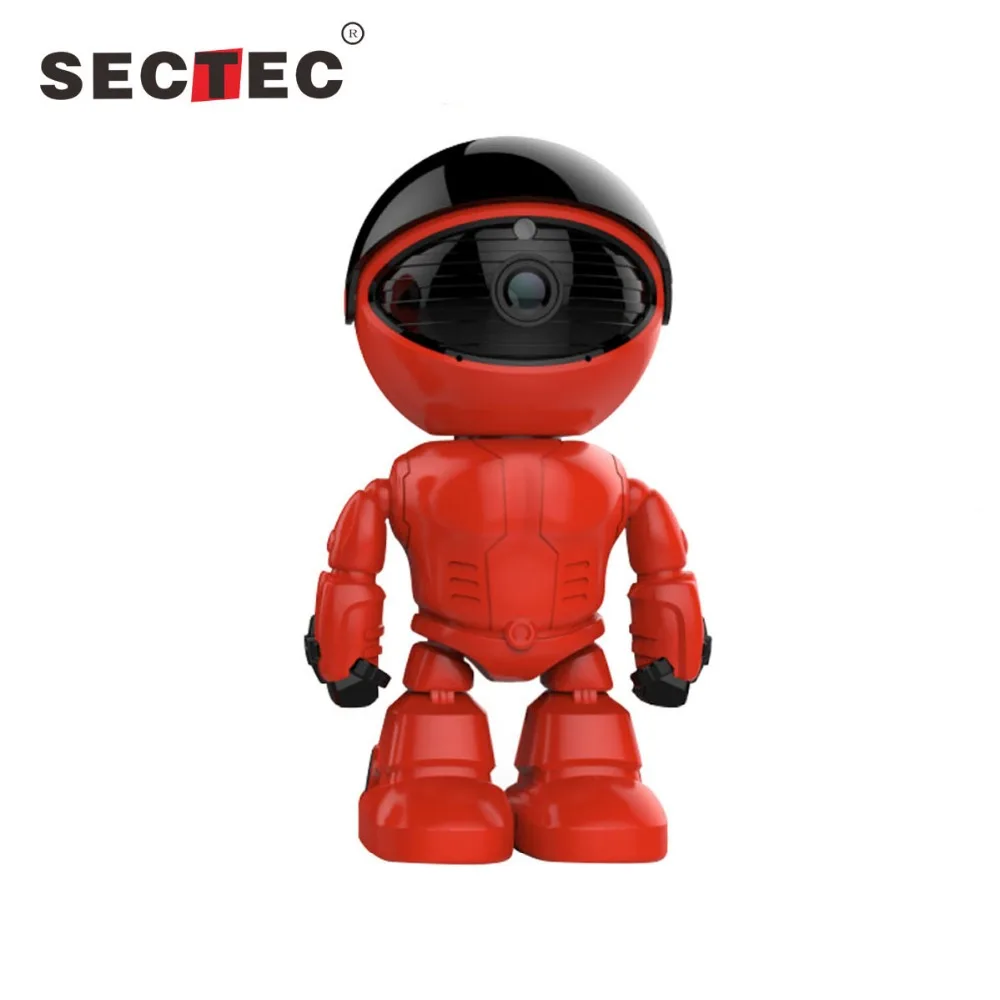Sectec CCTV умный робот тела Wi-Fi ip-камера ночного видения CCTV Cam беспроводной веб-камеры