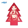 Wooden Christmas Tree Shaped Light Box Home Decoration