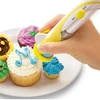 Fashion Battery Operated Frosting Deco Pen Magic Cupcake Cookie Cake Decoration Pastry Decorating Writing Set Kit Tool