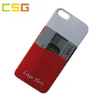 Sedex and BSCI Factory Custom logo Eco-friendly silicone/PVC sticky phone case