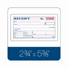 Custom Money Receipt Book 2-Part Carbonless 2 5/8 x 5 3/8 Inches with 50 Sheets White and Canary For Hotel