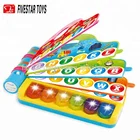 Shantou educational book toys plastic baby toy learning machine English Spanish toys piano playing book