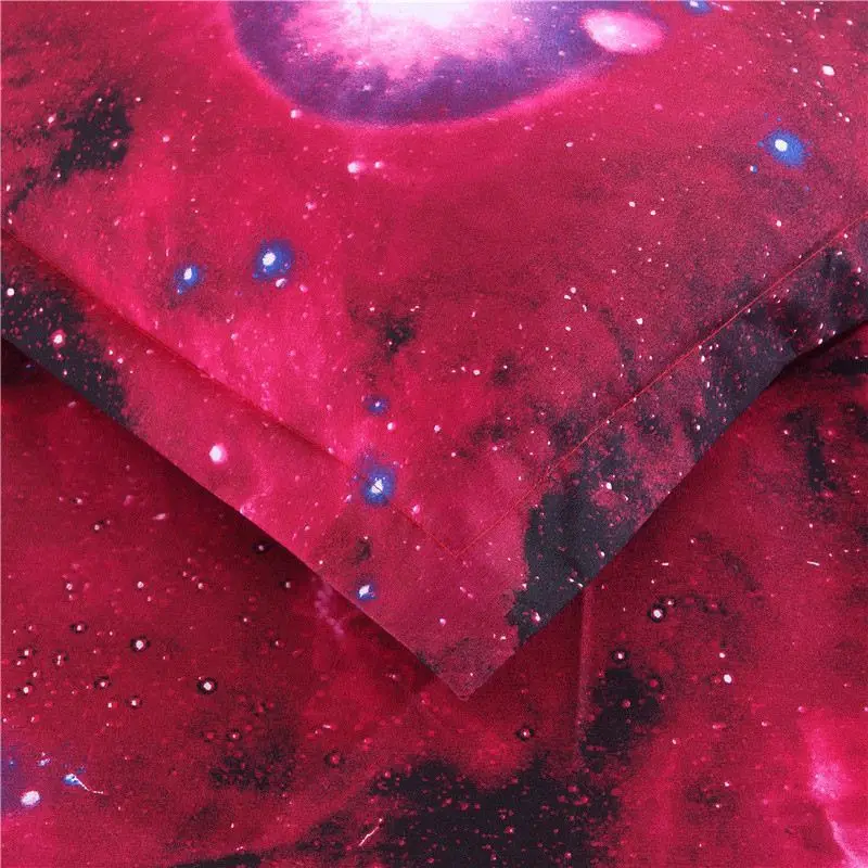 3D Bedding Set Universe Outer Space Themed ,100% polyester 3D print bedspreads Duvet cover & pillow case queen full size