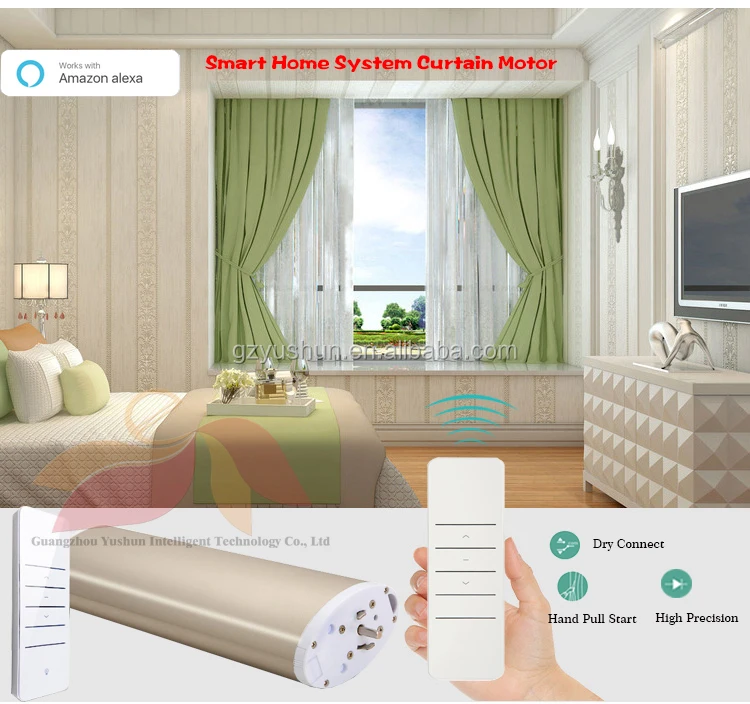 wifi home automation Zigbee home automation electric curtain system - ANKUX.COM