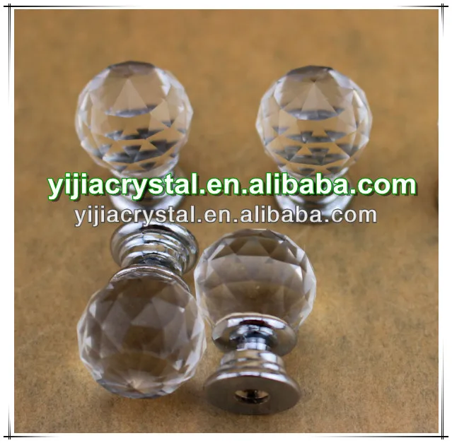 gifts & crafts  ball  faceted solid glass crystal ball  27