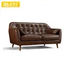 mid century modern green fabric sectional furniture sofa