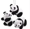 free sample promotional gift custom animal plush keychain panda toy/ stuffed panda keychain for decoration