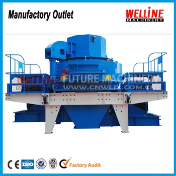 China factory outlet VSI river stone vertical shaft impact crusher line