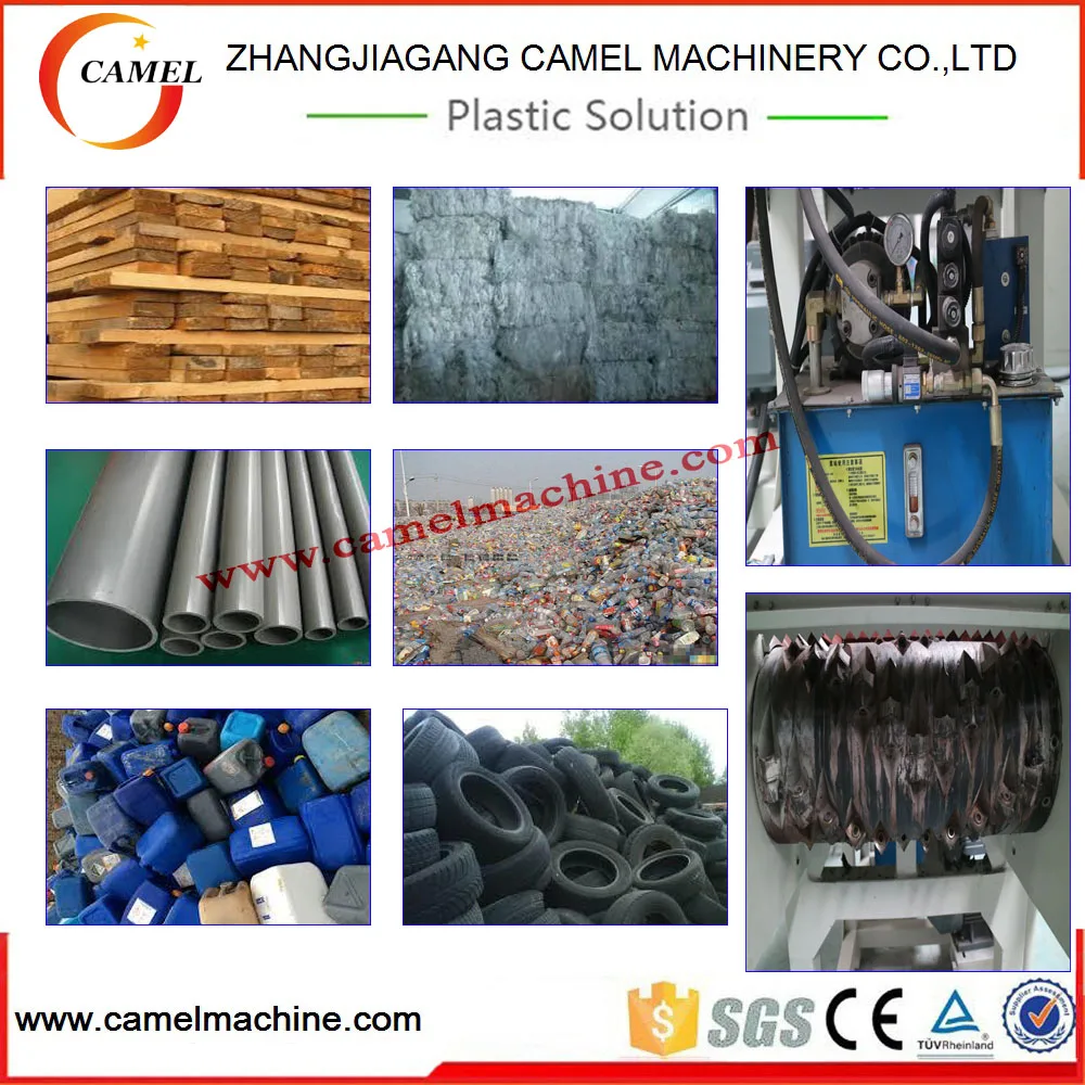 Waste plastic shredder and crusher system - Buy , Product on Zhangjiagang  Camel Machinery Co., Ltd.